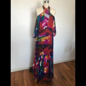 Foley and Corinna abstract print flowy dress